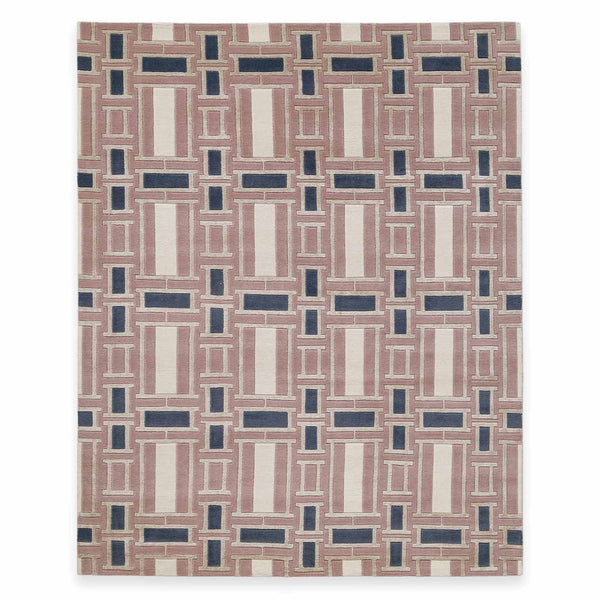 Lhasa Hand Knotted Woollen And Viscose Rug