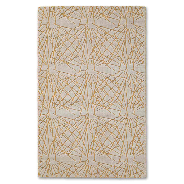 Papari Double Back Handloom Woollen And Viscose Rug By Mariella Ienna