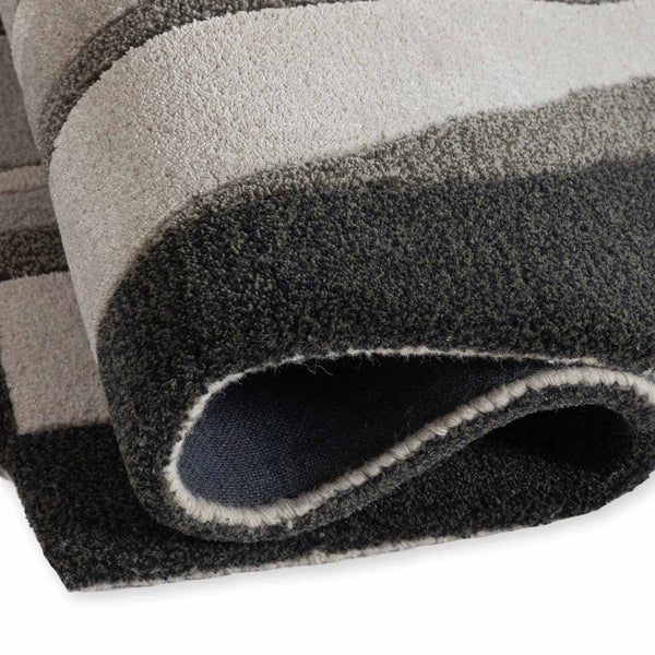 Pitthu Hand Tufted Woollen And Viscose Rug