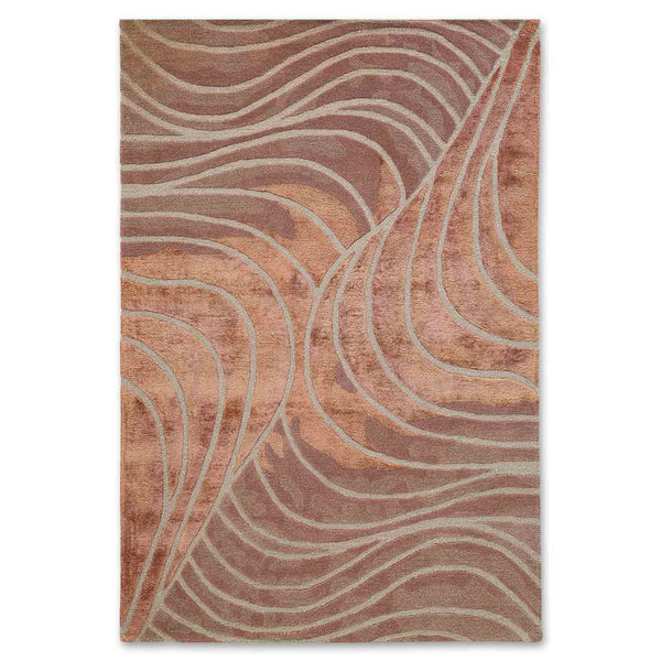 Strato Hand Tufted Woollen And Viscose Rug