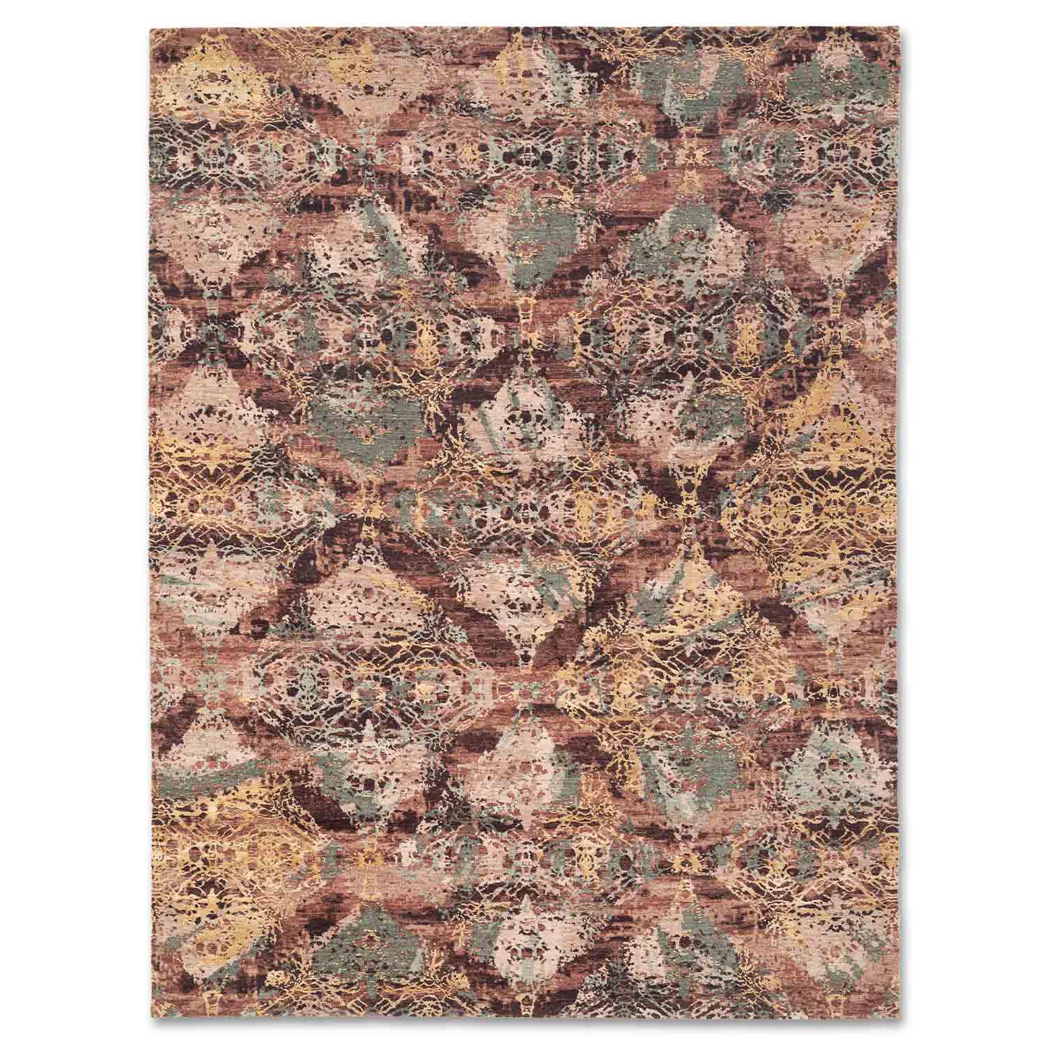 Taal Hand Knotted Woollen And Silk Rug