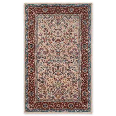 Yasmeen Hand Tufted Woollen And Viscose Rug