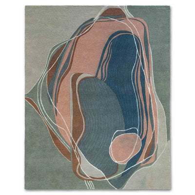 Crudo Hand Tufted Woollen And Viscose Rug