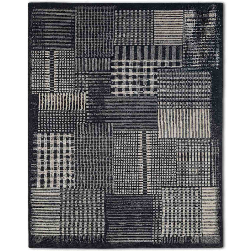 Symmetrica Hand Knotted Woollen and Cotton Rug By Abraham & Thakore