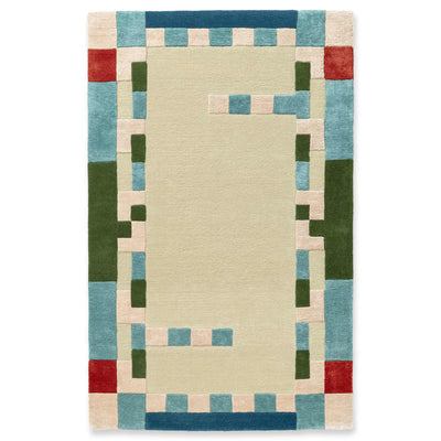 Kulfi Hand Tufted Woollen And Viscose Rug