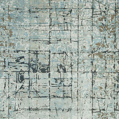 Enclavee Hand Knotted Woollen And Viscose Rug