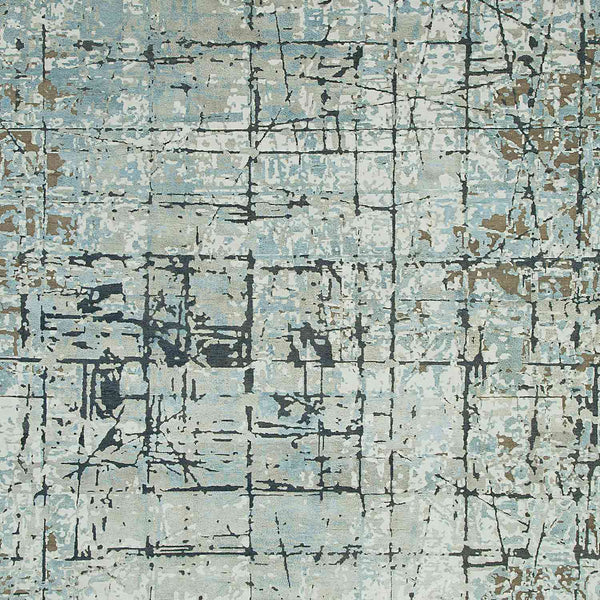 Enclavee Hand Knotted Woollen And Viscose Rug