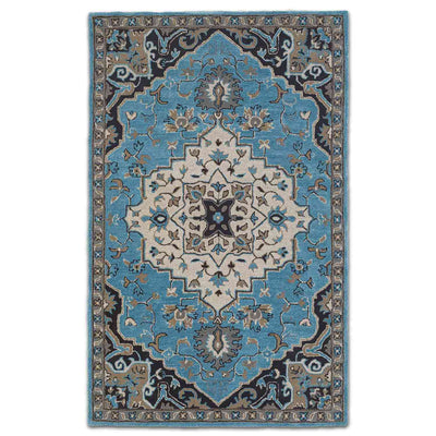 Heriz Ruga Hand Tufted Woollen Rug