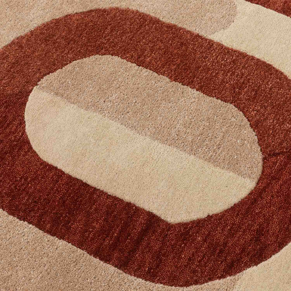 Gola Hand Tufted Woollen And Viscose Rug