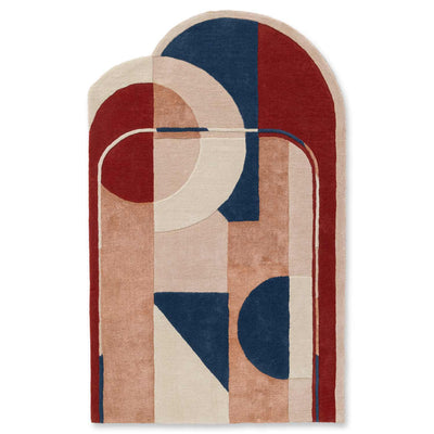 Ice-Lolly Hand Tufted Woollen And Viscose Rug