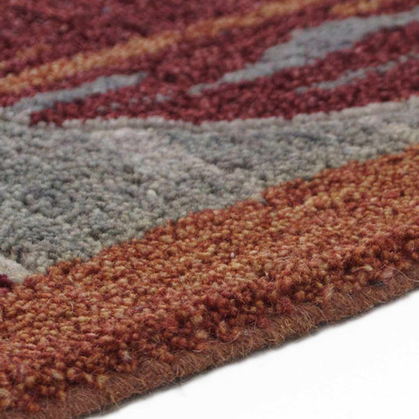 Crescent- Gaze Hand Tufted Woolen Rug By Eeshaan Kashyap