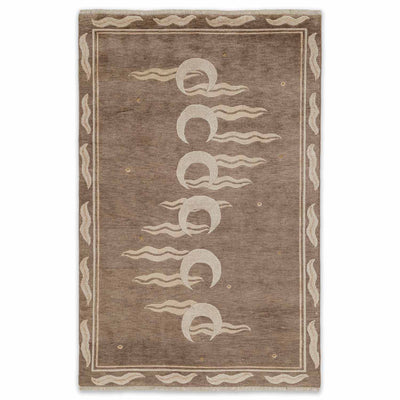 Chandmani Hand Knotted Woollen Rug
