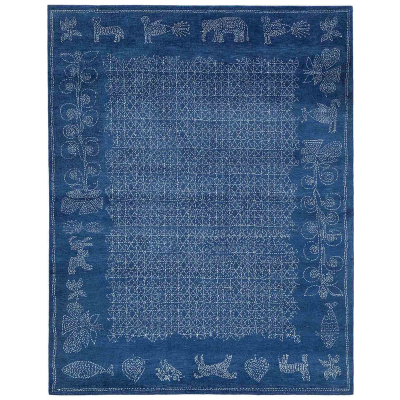 Nrityalata Hand Knotted Rug by Abraham & Thakore