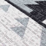 Infinity Recycled Cotton Printed Reversible Kilim
