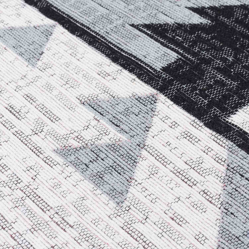 Infinity Recycled Cotton Printed Reversible Kilim