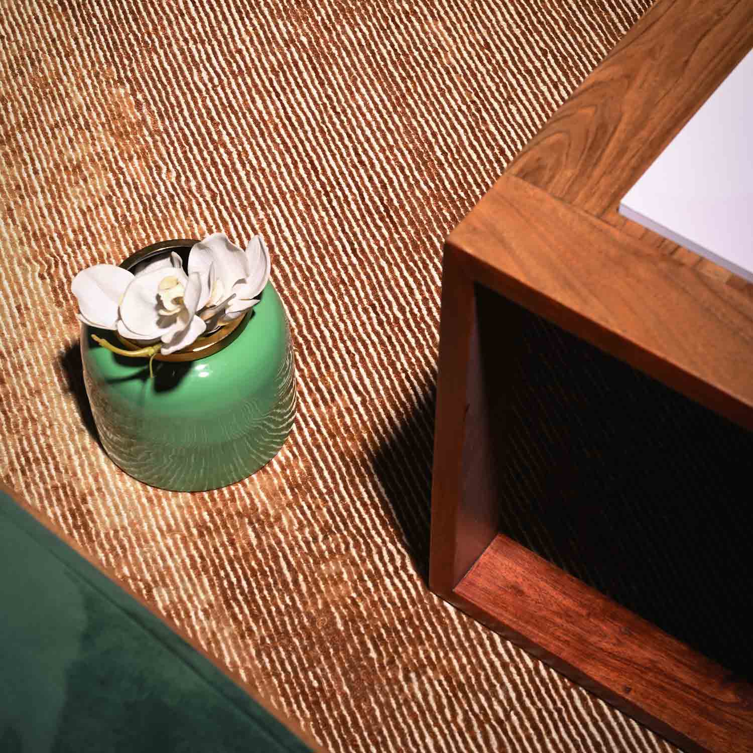 Sandune Hand Knotted Woollen And Jute Rug