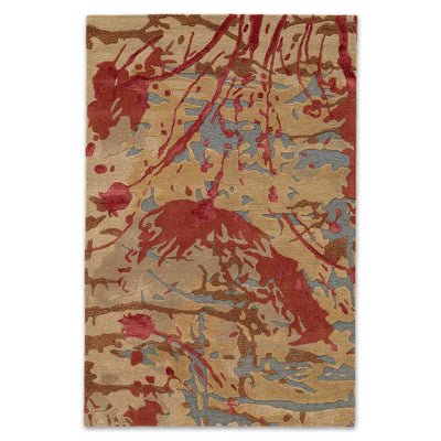 Terrain Hand Tufted Woollen And Viscose Rug