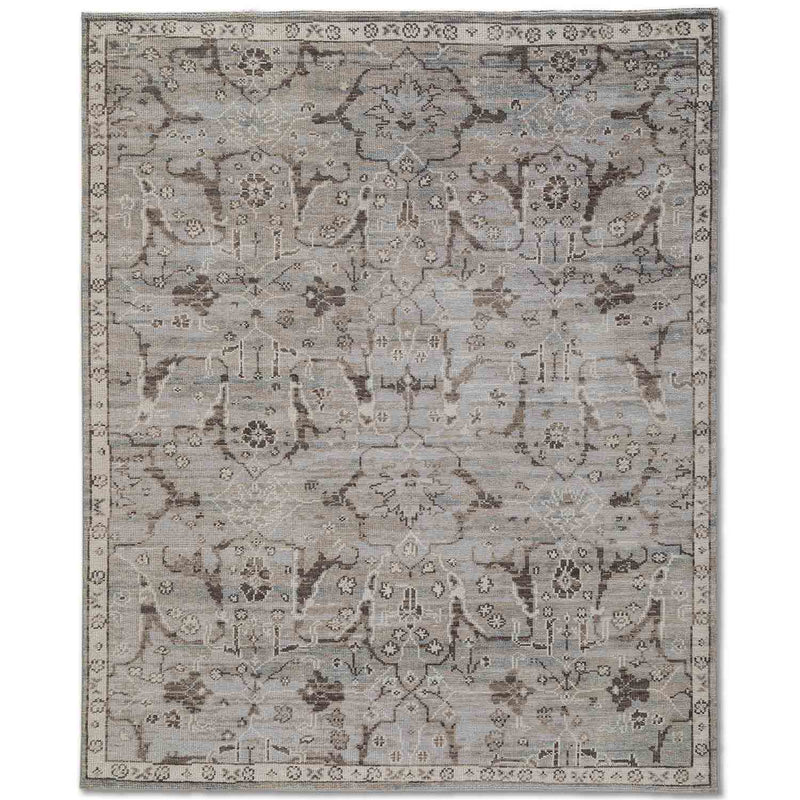 Ibrahim Hand Knotted Woollen And Cotton Rug