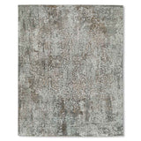 Rani Hand Knotted Woollen And Viscose Rug