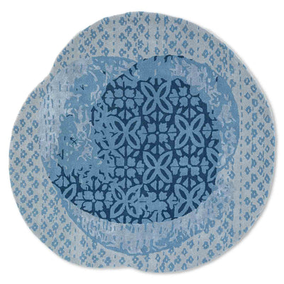 Cloud Hand Tufted Woollen And Viscose Rug