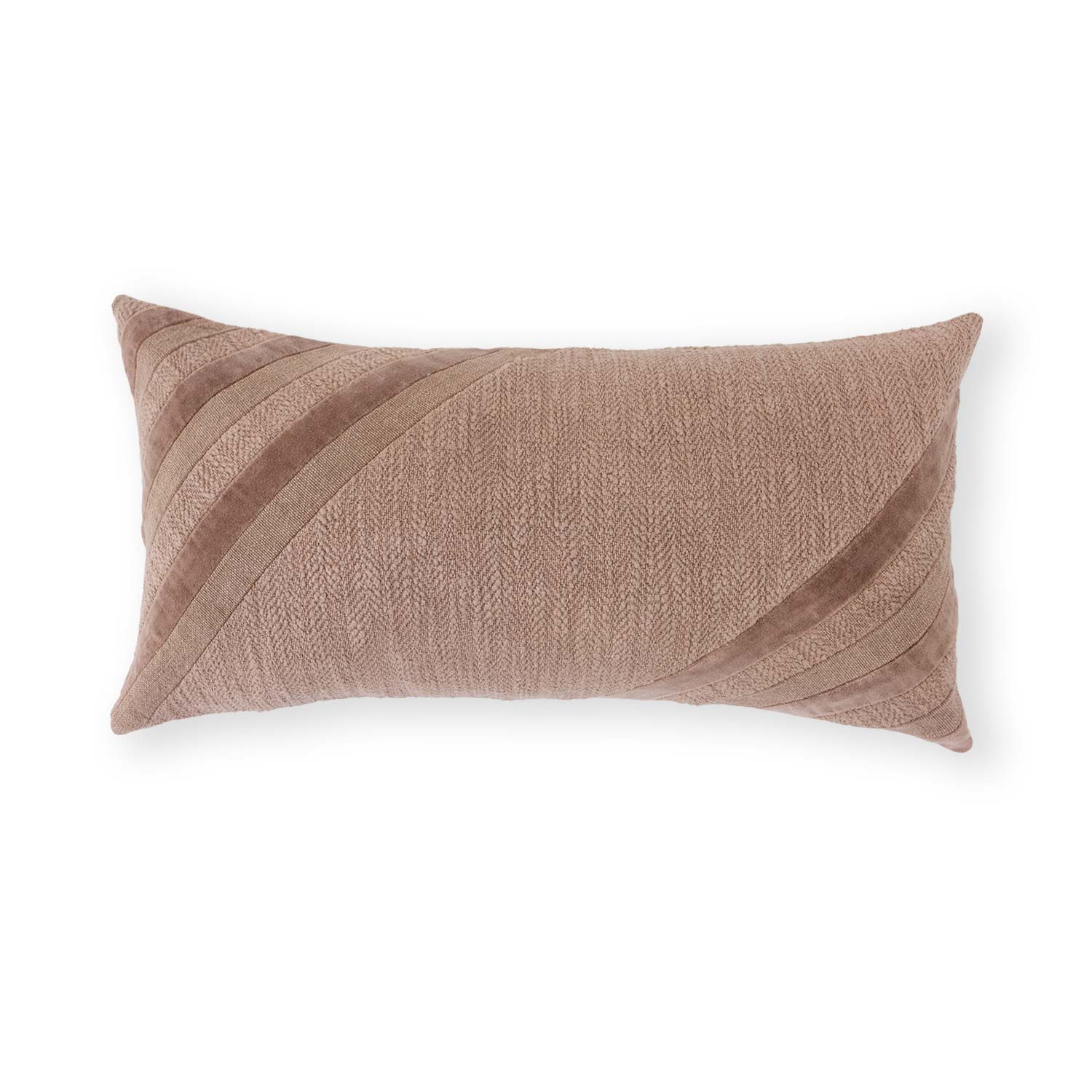 Cotton textured Savira Lumber Cushion Cover