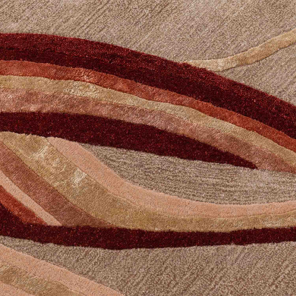 Kulhad Hand Tufted Woollen And Viscose Rug