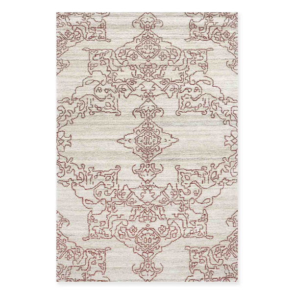 Cranberry Hand Tufted Woollen Rug