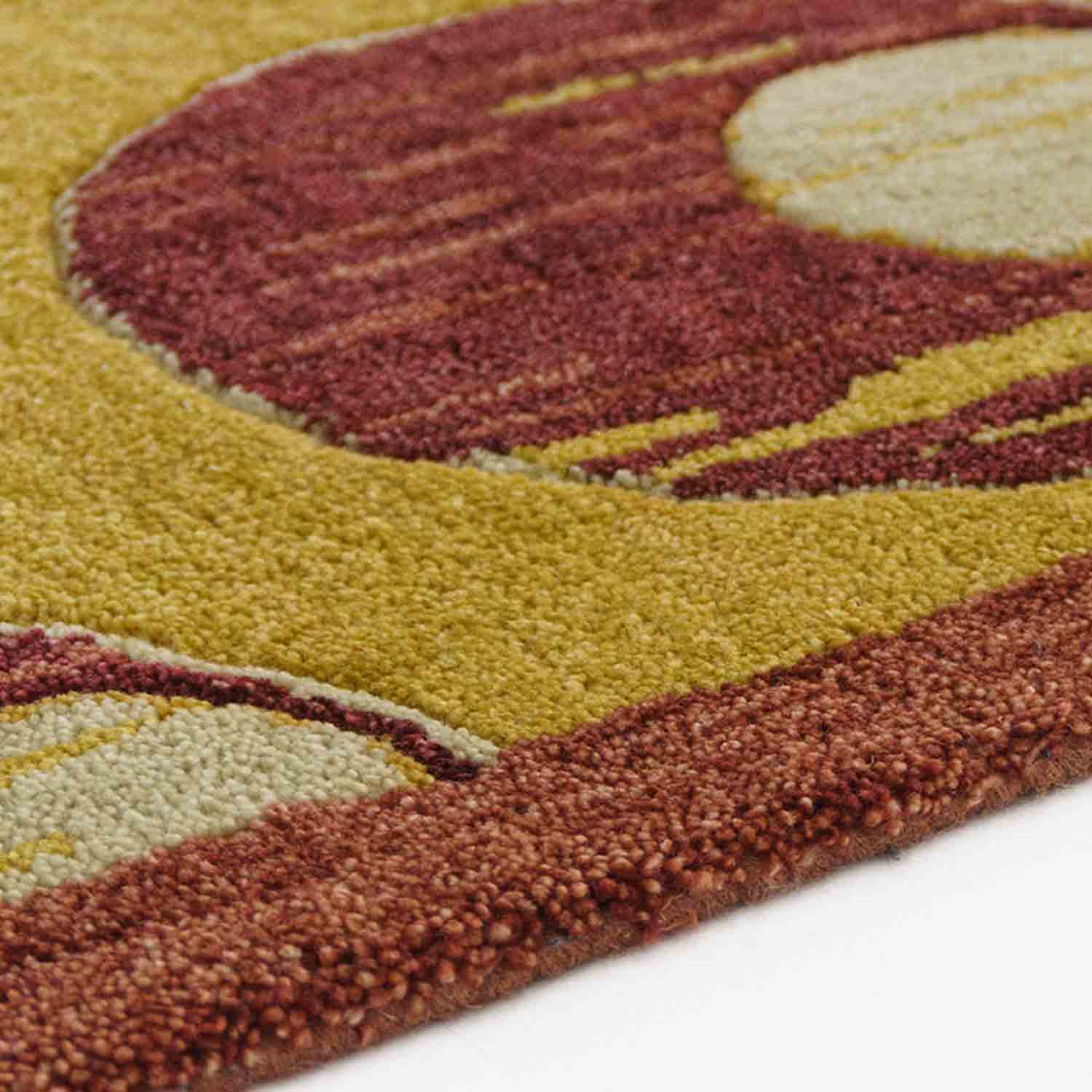 Crescent-Solar Hand Tufted Woolen Rug By Eeshan Kashyap