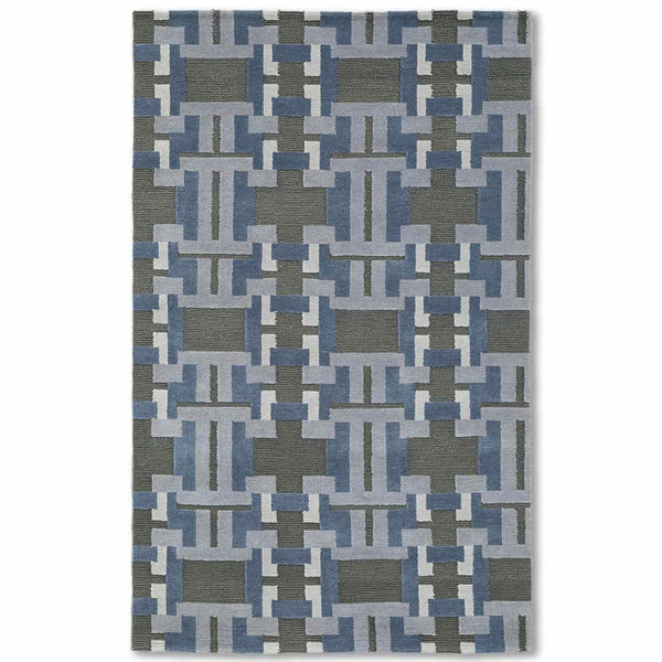 Rhythm Hand Knotted Wool Rug By Shripal Munshi