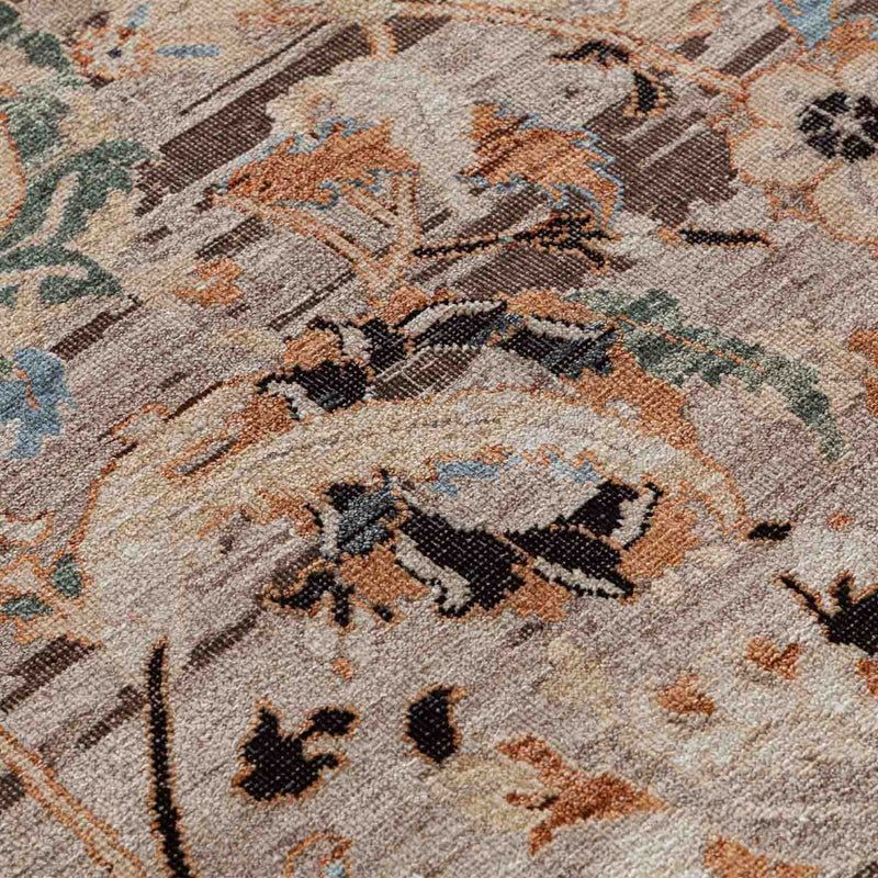 Fleurine Hand Knotted Woollen And Silk Rug