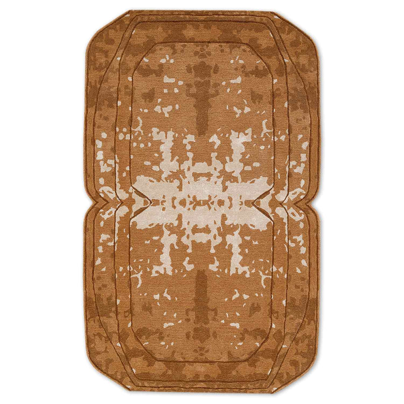 Spider Woollen And Cotton Rug