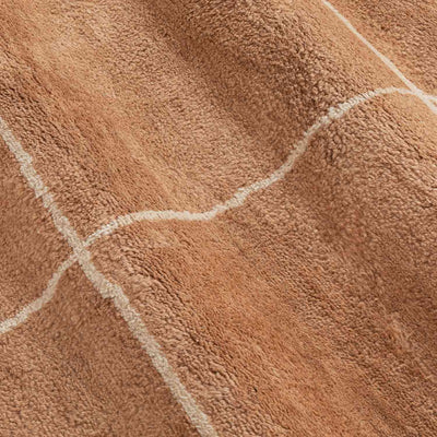 Dewan Hand Tufted Woollen And Viscose Rug
