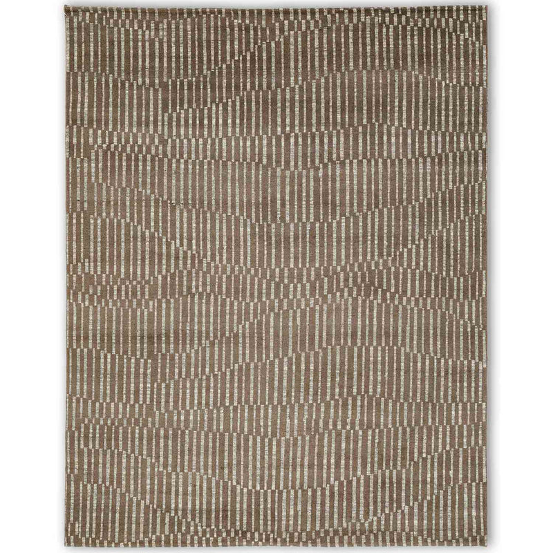 Ahmad Hand Knotted Woollen And Cottton Rug