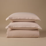 Rose Linen Duvet Cover Set