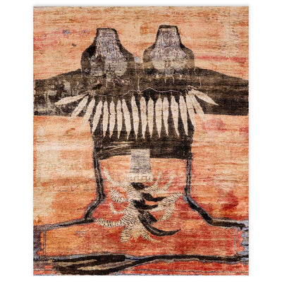 Le Tigre 3 Hand Knotted Silk Rug By Luke Irwin