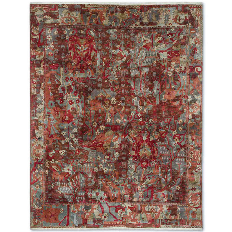 Sikar Hand Knotted Woollen Rug