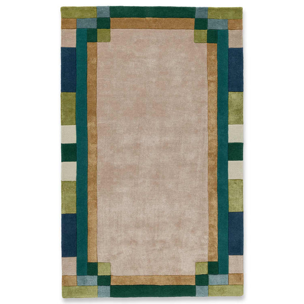 Nukkad Hand Tufted Woollen And Viscose Rug