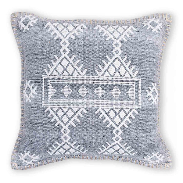 Uzbek Handwoven Cotton Cushion Cover
