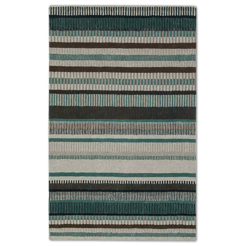 Linear Hand Tufted Woollen Rug