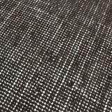 Charcoal Handloom Woollen And Polyester Rug