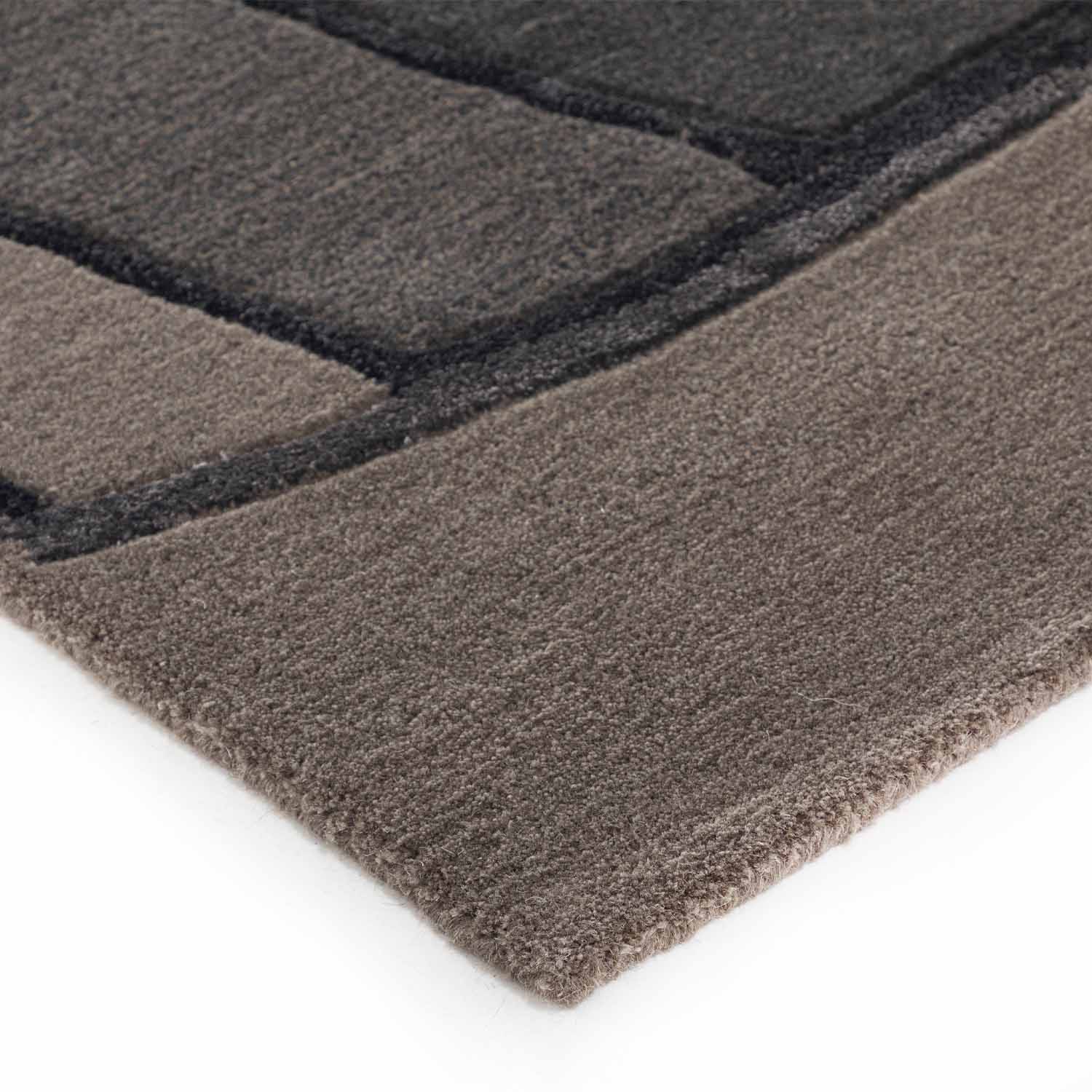 Frozen Motion Hand Tufted Woollen And Viscose Rug By Shripal Munshi