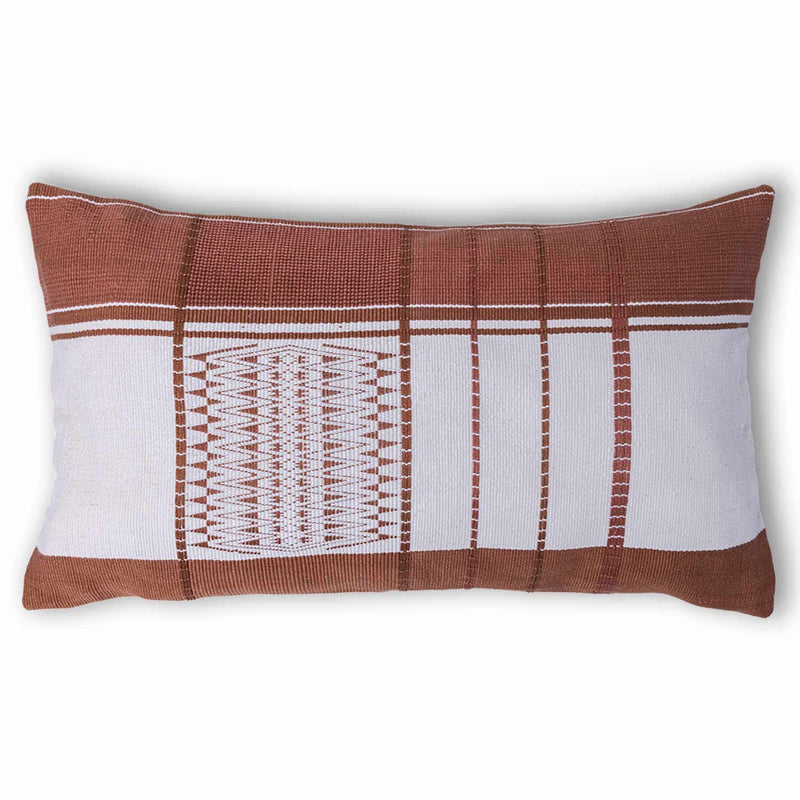 Luhevi Ru Hand Woven Lumbar Cushion Cover
