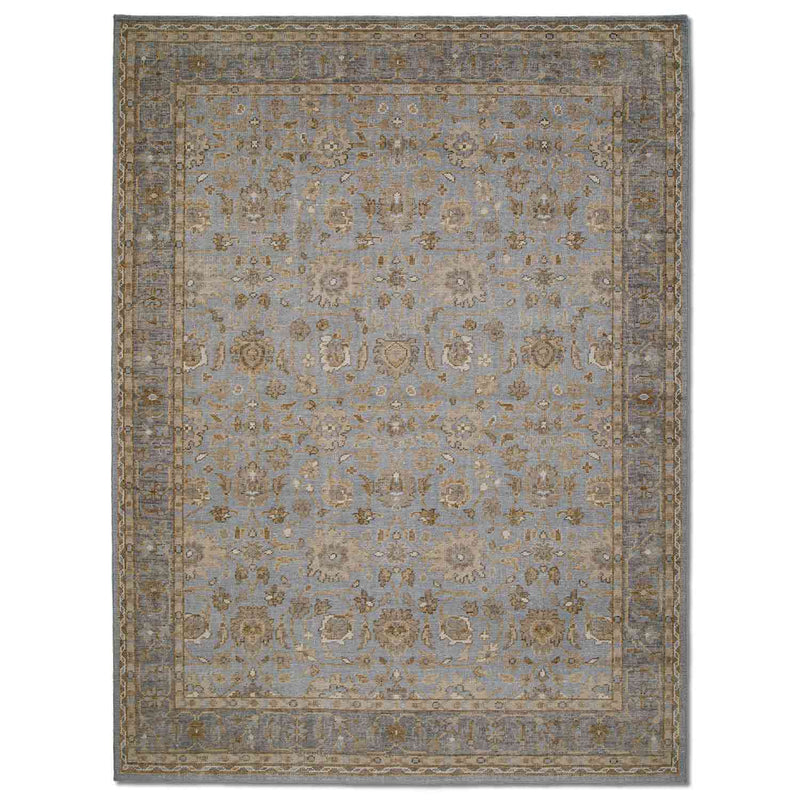 Jasmine Hand Knotted Woollen And Cotton Rug