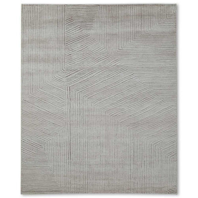 Sand Hand Knotted Woollen Rug