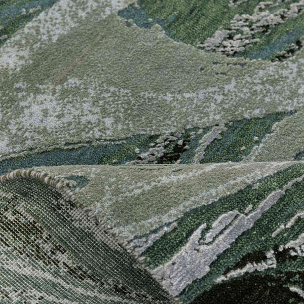 Meadough Hand Knotted Woollen And Viscose Rug