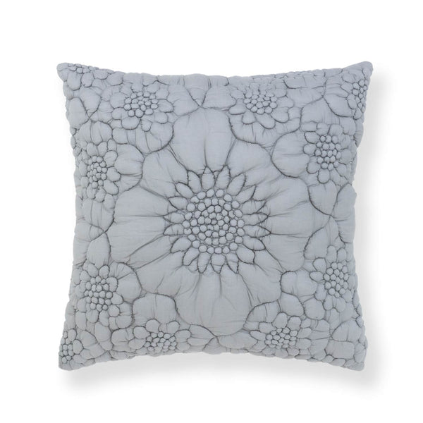 Tressa Cotton Handquilted Shibori Textured Cushion Cover