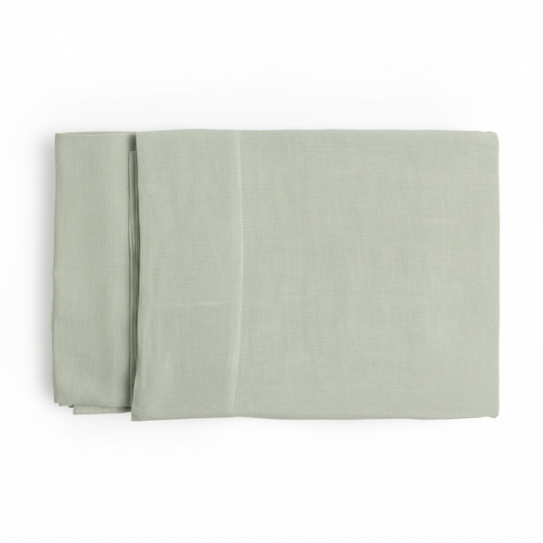 Azure Linen Faltsheet Set
