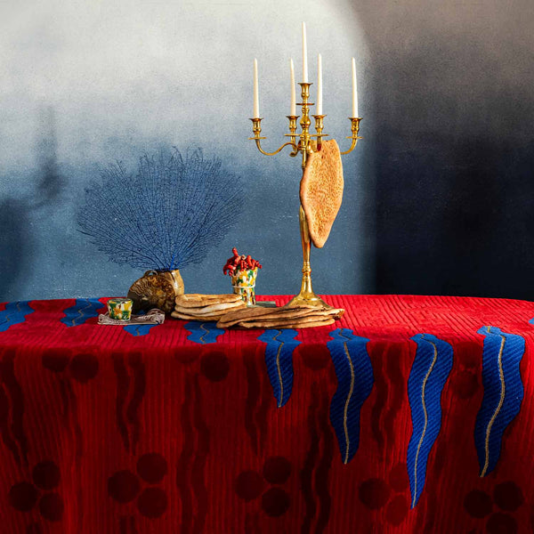Stair-wave Hand Tufted Woolen Rug By Eeshaan Kashyap