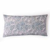 Reese Digital Printed Cotton Chambray Lumbar Cushion Cover