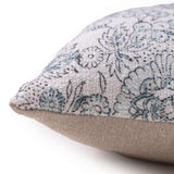 Reese Digital Printed Cotton Chambray Lumbar Cushion Cover